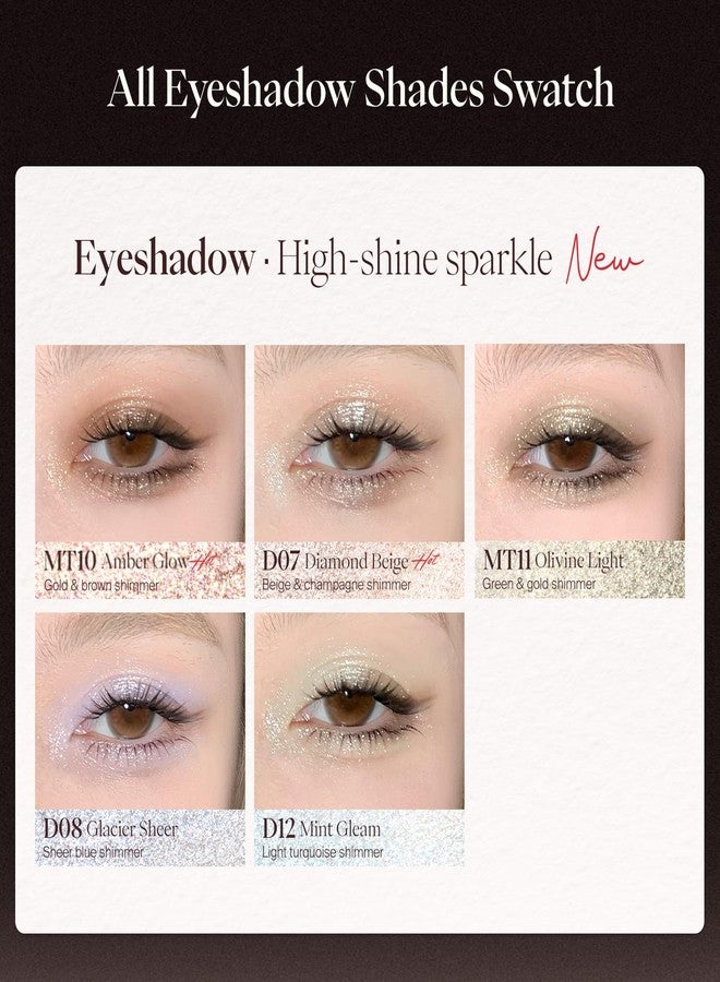 Joocyee Jelly Eyeshadow Stick, Cool-Touch Cream Eyeshadow Pencil with High-Impact Shimmer, Transfer-Resistant and Buildable Glitter Eye Makeup, Long Lasting Dewy Finish - Amber Glow - Image 5