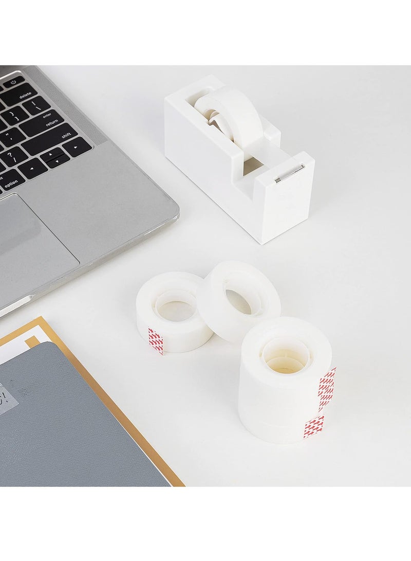 KASTWAVE Matte finish Tape, Multi-Purpose Clear Tape, Engineered for Repairing, Tape Refills, 1.8 cm x 32 m, 6 Pack, Translucent  - Image 3