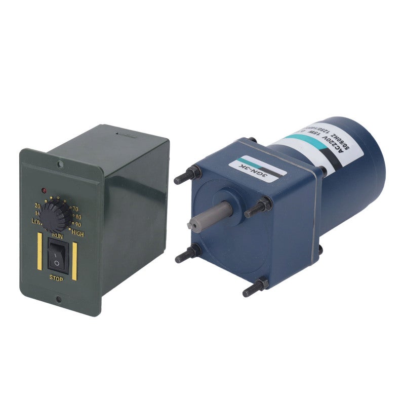 XD 15W Geared Motor 220VAC 1250r per min 50Hz Single Phase Gear Motor - Speed Regulator with High Torsion for Electric Sanders Mowers Cutting Machines - Image 3