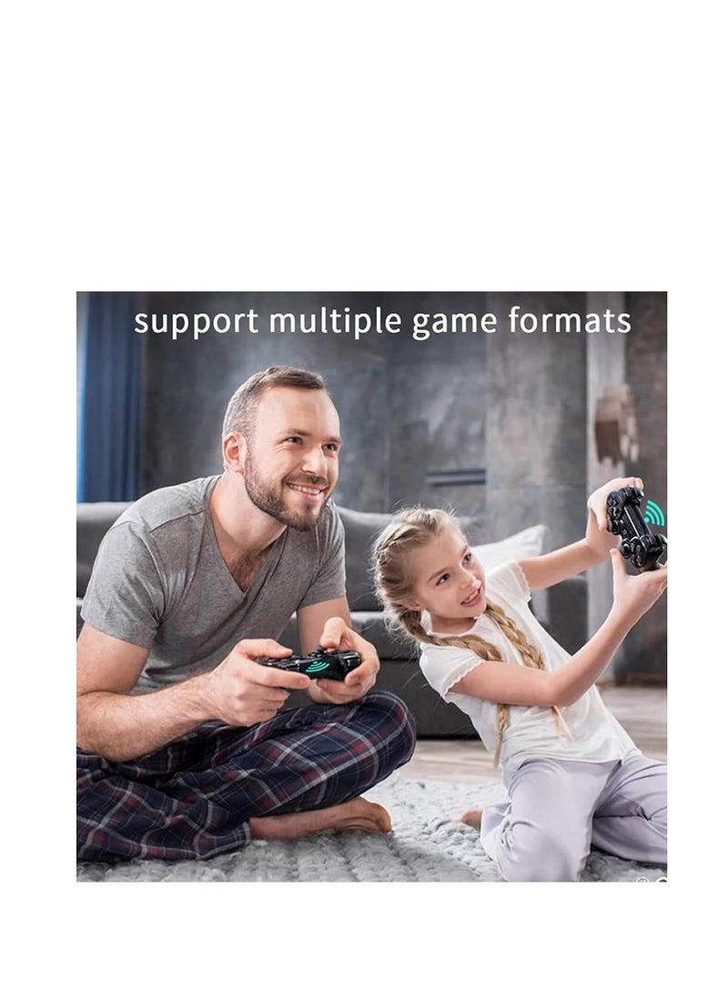Generic - Retro Game Stick Retro Game Console Built-in 10000+ Games 4K HDMI Nostalgia Stick Game for TV,Plug and Play Video Game Stick Dual 2.4G Controllers M8 64G - Image 1