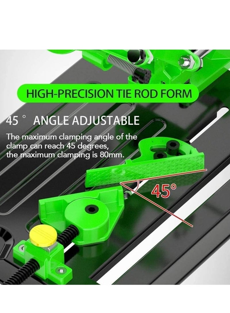 Furtey Angle Grinder to Table Saw Conversion Kit - Heavy Duty Universal Bracket Stand for 100mm & 125mm | Multifunction Cutting Grinding Polishing Station w/ Fixed Holder & Pull Rod - Image 4