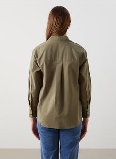 LC WAIKIKI Oversize Poplin Women's Shirt  - Image 4