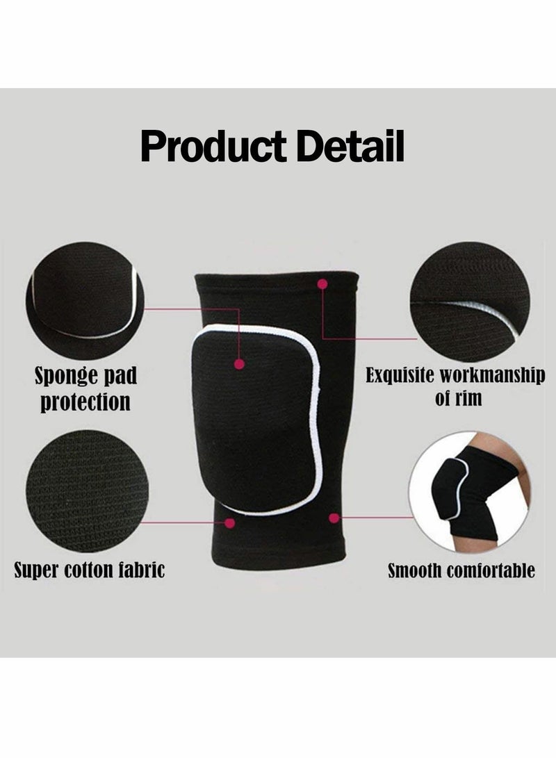Excefore وسادة الركبة للأطفال، دعامة الركبة المبطنة الإسفنجية المضادة للانزلاق - Image 3