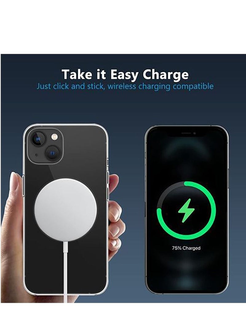 Designed For IPhone 13 (6.1 Inch) Case Compatible With MagSafe Clear Cover  - Image 2