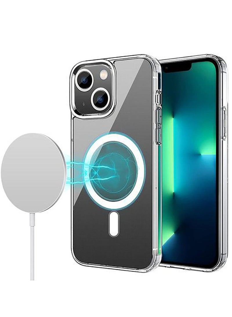 Designed For IPhone 13 (6.1 Inch) Case Compatible With MagSafe Clear Cover  - Image 4