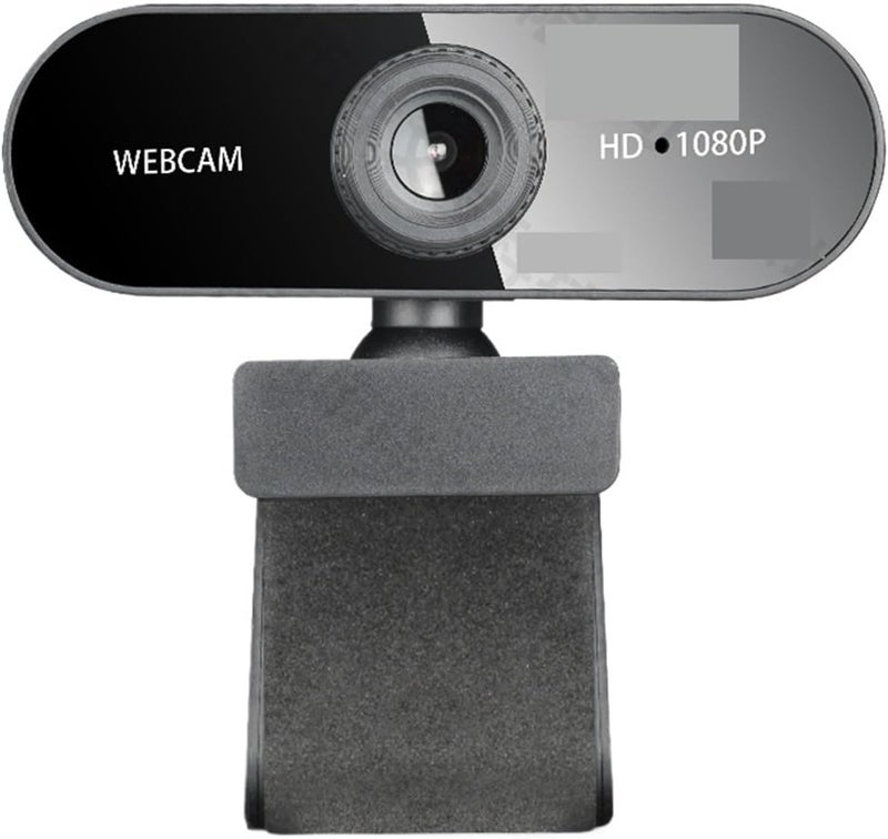 Webcam, Full HD, 1080P High Definition, 2 Megapixels, Built-in Microphone, USB Camera, Auto Light Correction, 30 FPS, Ultra Wide Angle 95°, Clip/Stand, Plug and Use, Tripod Compatible - Image 2