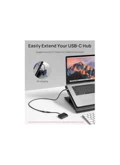 JSAUX USB C Extension Cable (6.6FT/2M), JSAUX Type C 3.1 GEN 2 Male to Female Extender Cord for USB C Hub/Dock, Pixel 3 2 XL, Galaxy S20 S10 S9 S8 and More  - Image 2