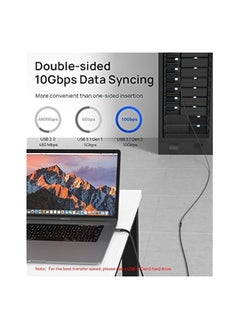 JSAUX USB C Extension Cable (6.6FT/2M), JSAUX Type C 3.1 GEN 2 Male to Female Extender Cord for USB C Hub/Dock, Pixel 3 2 XL, Galaxy S20 S10 S9 S8 and More  - Image 4