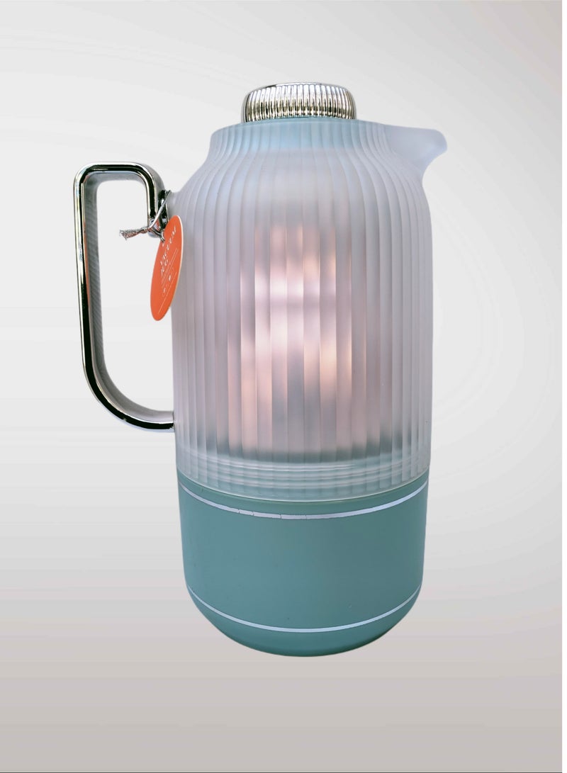 Oxford OXF 90 Green Transparent Thermos - Image 1