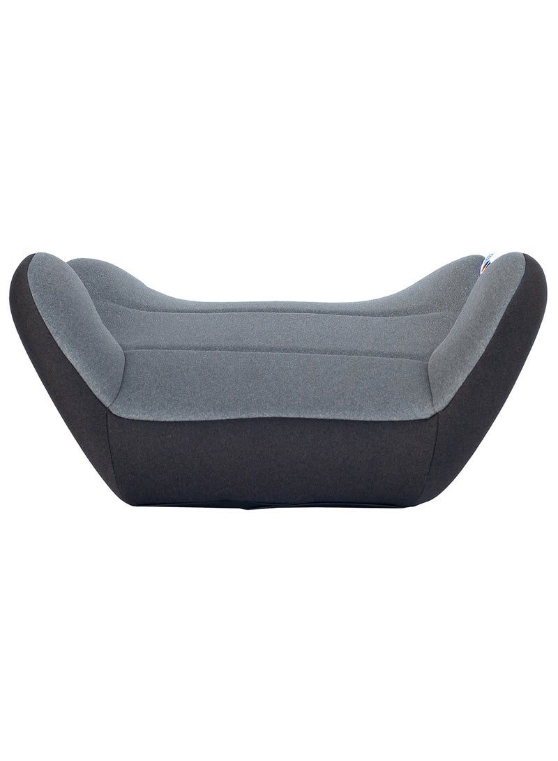 Moon Kido Baby Booster Lightweight Car Seat, Group 2/3 (22-36 kg) - Black/Grey/Blue - Image 4