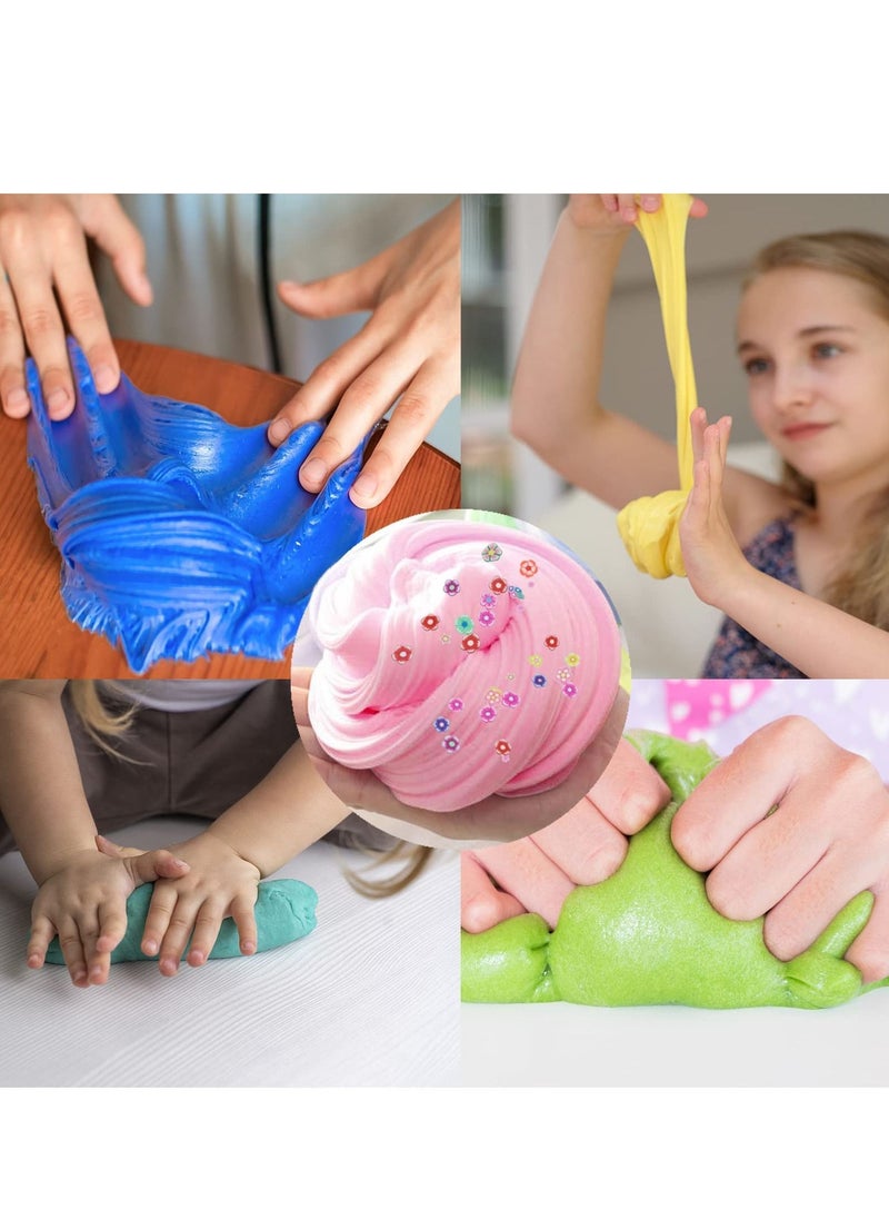 4 Pack er Slime Kit, with Clown Slime, Magician Cartoon Stretchy and Non-Sticky  - Image 5