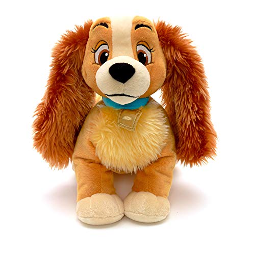 Disney Store Official Lady Plush from Lady and The Tramp – 11 Inches, Authentic Soft Toy Figure, Iconic Movie Character, for Kids & Collectors, Premium Quality, Suitable for All Ages - Image 1