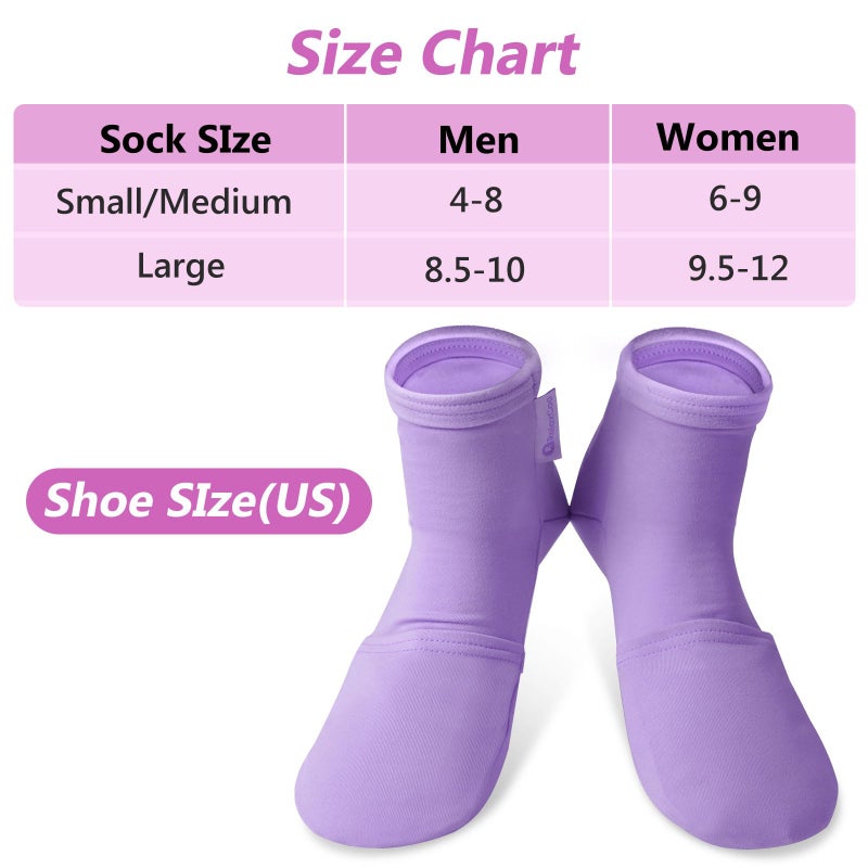 RelaxCoo Cold Therapy Socks & Hand Ice Pack Cold Gloves for Chemotherapy Neuropathy, Chemo Care Package for Women Men, Ideal for Plantar Fasciitis, Carpal Tunnel, Arthritis Hand Pain Relief, S/M - Image 3