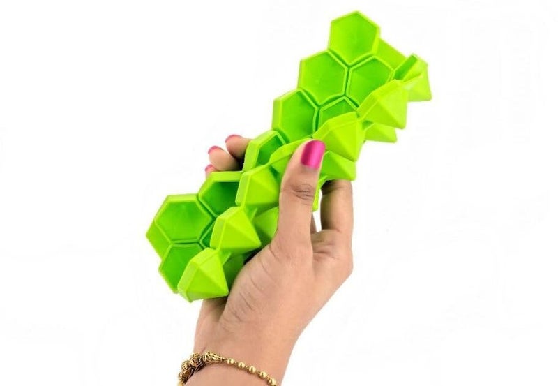 Elecsera Silicon Ice Cube Mould Trays Honeycomb Design Small Cubes for Fridge - Image 2