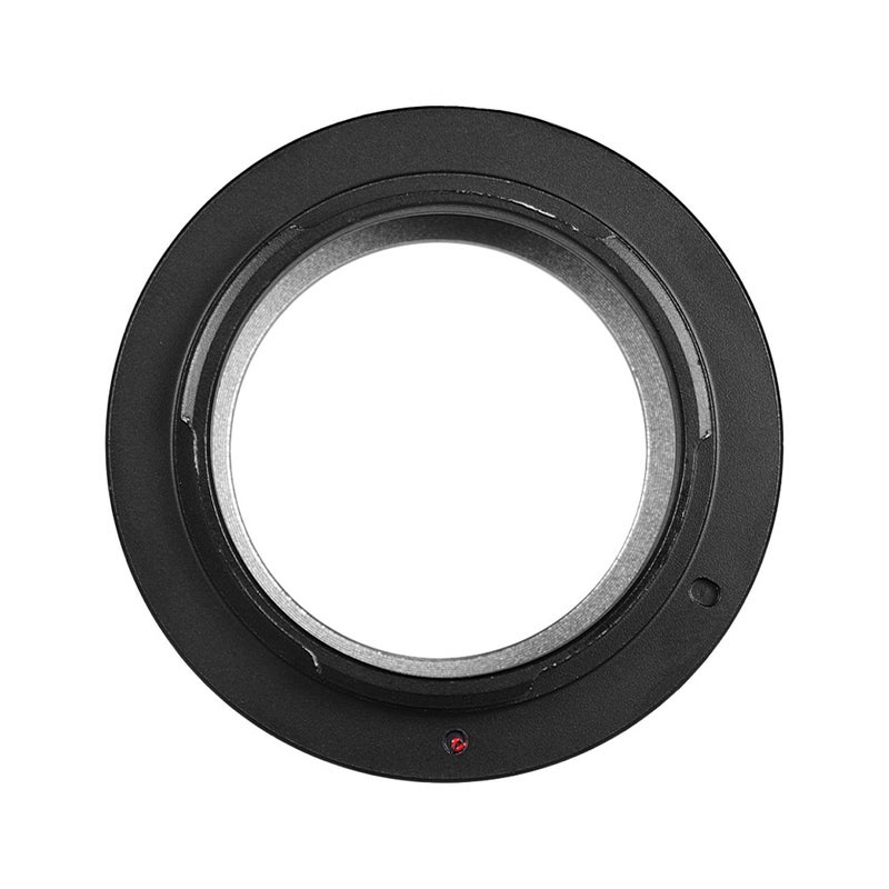 محول عدسة M42 إلى كينون EOS M: بناء من سبائك الألومنيوم السوداء - محول توصيل عدسة بالتحكم اليدوي الكامل للكاميرا بدون مرآة - Image 3