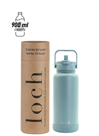 LOCH 900ML Steel Blue Monochrome Bottle