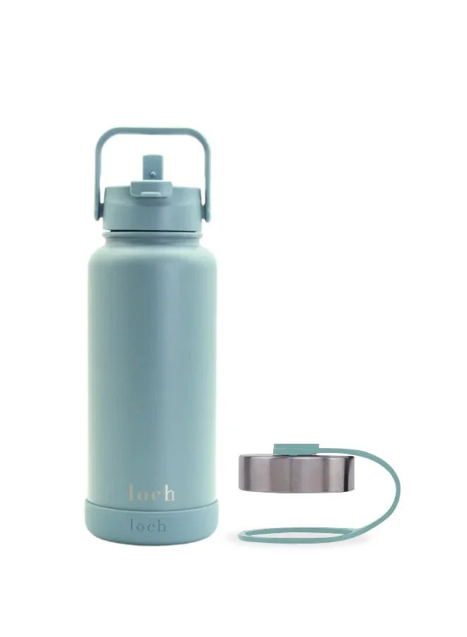 Loch Steel Blue 900ML Steel Blue Monochrome Bottle  | Best Price UAE