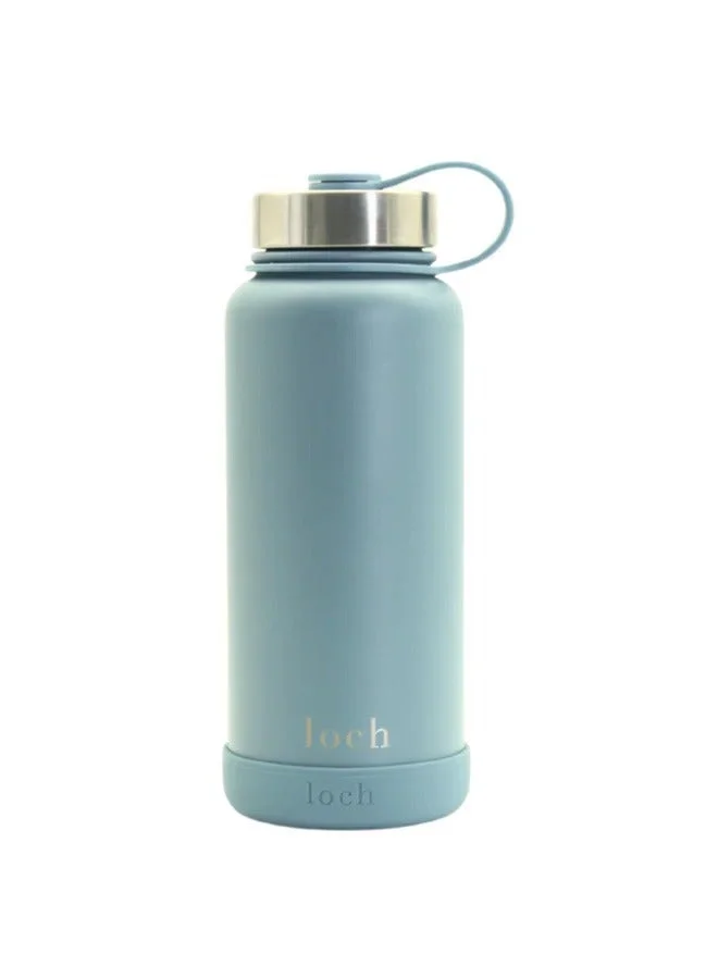 Loch Steel Blue 900ML Steel Blue Monochrome Bottle  | Best Price UAE