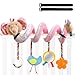 GKDOMS Baby Car Seat Toys Activity Stroller Toy for Boys Girls 0 3 6 9 10 12 Months Spiral Hanging Plush Toys Baby Shower Thank You Gifts - Image 3