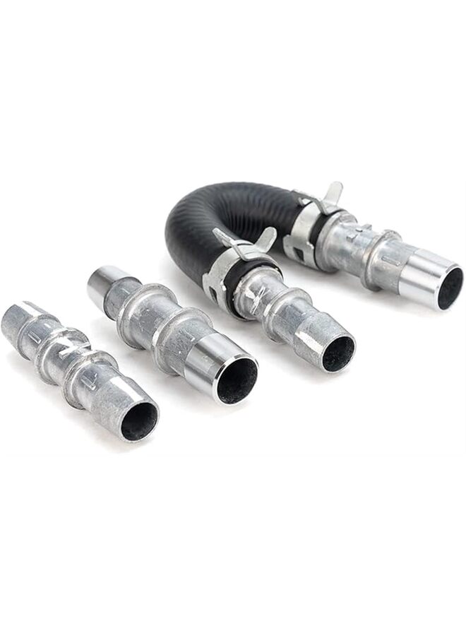 Upgrade Aluminum Engine Heater Core Bypass Kit with 5/8" 3/4" Hose Compatible with Most Common Heater Hoses - Image 1