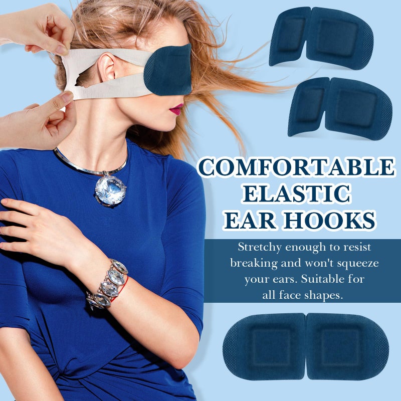 Funnysoft 100 Pcs Disposable Steam Eye Mask Bulk for Dry Eyes Spa Unscented Self Heating Warm Compress Sleep Mask Home Office Travel Relaxation Gifts - Image 2