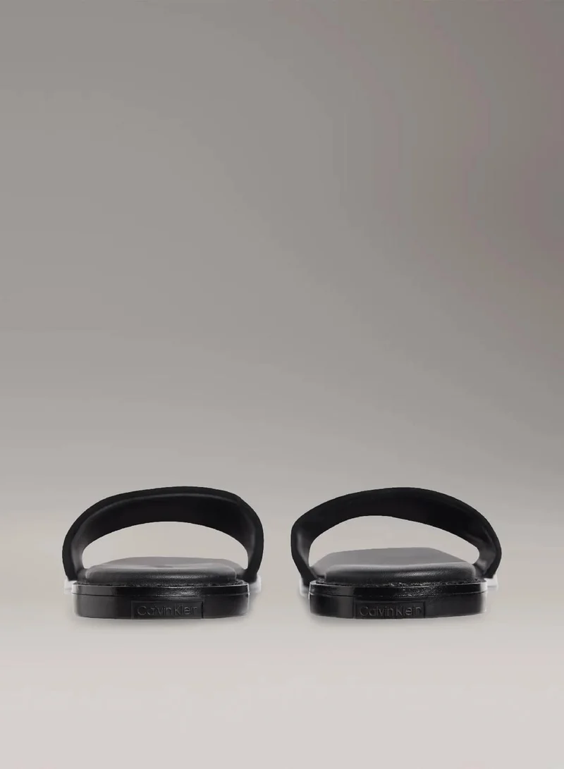 Calvin Klein Ck Black Suede Sandals for Women | Best Price UAE