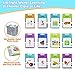 MAYAPHILOS 510 Words Alphabet Talking Flash Cards for 38 Years Toddlers Educational Learning Interactive Toy for Boys Girls Kids Birthday Gifts Preschool Montessori Speech Therapy Autism Toys Blue - Image 4