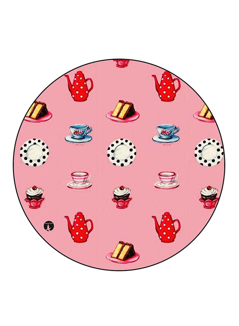 RKN Food Printed Mouse Pad  Multicolour