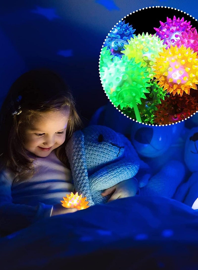 Raxoom 12 PCS Light Up LED Bouncy Ball Flashing Balls Rubber Toy Party Favors for Kids,Classroom, Party Favors, Goodie Bags Fillers, Birthday Day Gifts and Prize,Bulk Toys for School Classroom Boys and Girls - Image 3