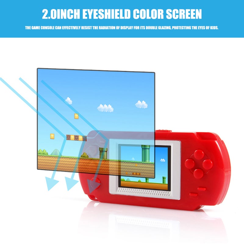 Cute Candy Game Console with 200+ Classic Games FC NES Games Pocket Game Pad Hand-held Game System for Children - Image 3