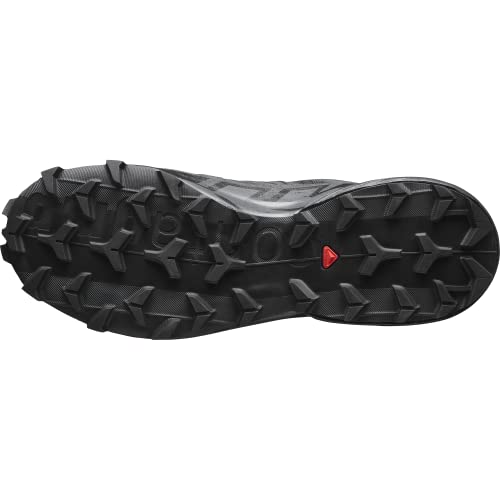 Salomon Womens Speedcross 6 Black/Black/Phantom 9 Medium - Image 3
