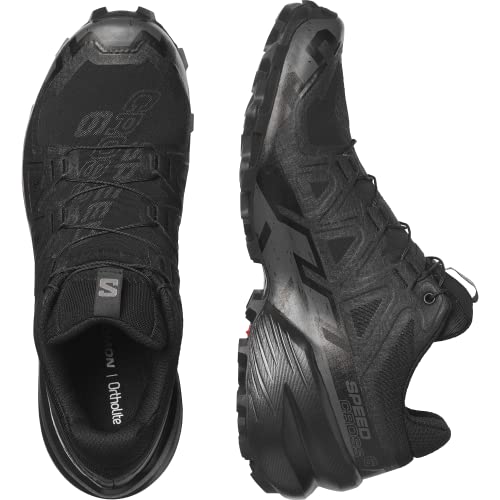 Salomon Womens Speedcross 6 Black/Black/Phantom 9 Medium - Image 5