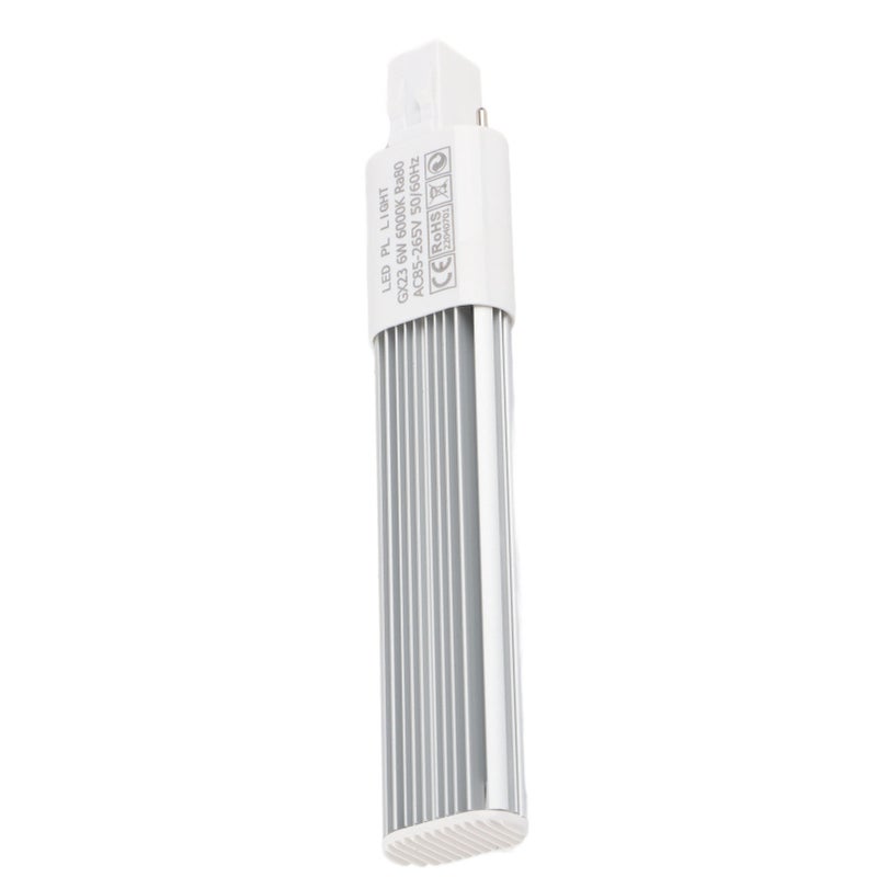 6W 2-Pin LED Compact Lamp Horizontal Recessed Tube Light Bulb Lighting Fixtures GX23 Cool White - Image 5