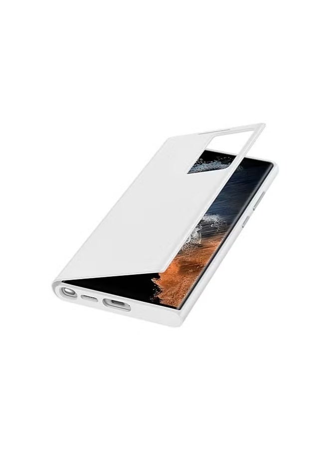 Galaxy Suitable for Samsung  s22 ultra chip phone case official smart window protection case - Image 3