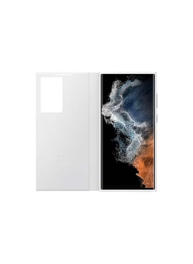 Galaxy Suitable for Samsung  s22 ultra chip phone case official smart window protection case - Image 2