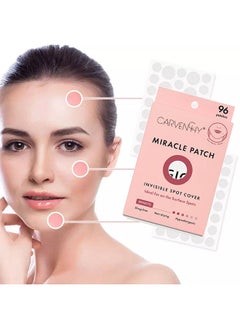 CARVENCHY Salicylic Acid Hydrocolloid Acne Patch Miracle Patch, Invisible Spot Cover, Ideal For On The Surface Spots 96PCS  - Image 2