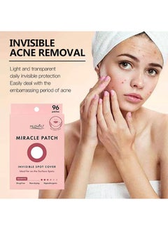 CARVENCHY Salicylic Acid Hydrocolloid Acne Patch Miracle Patch, Invisible Spot Cover, Ideal For On The Surface Spots 96PCS  - Image 3