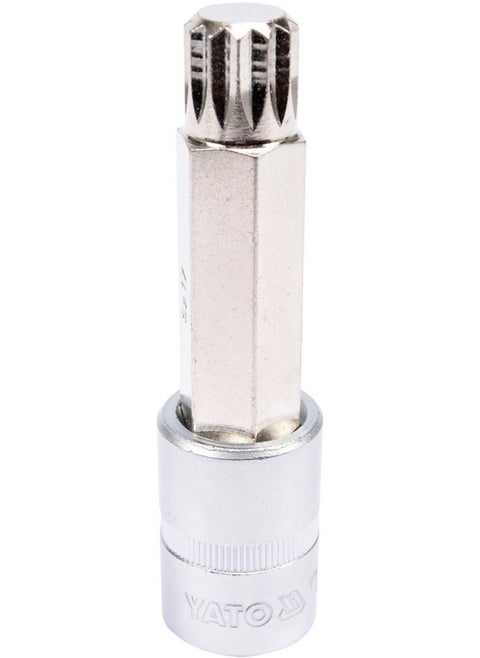YATO Socket Bit 1/2" Spline M17 L=100mm YT-04357