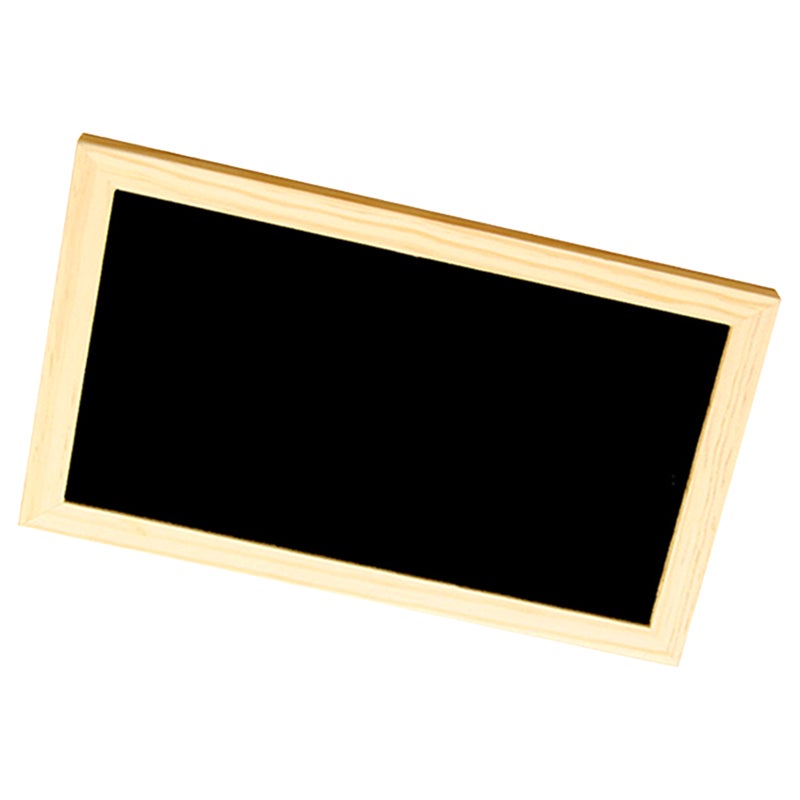 Chalkboard Sign Single-Sided Erasable Message Board Wall Decor Signs with Hanging String 30x20cm - Image 1