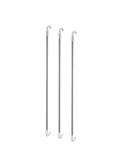 3 Pack Elastic Cord, Grey