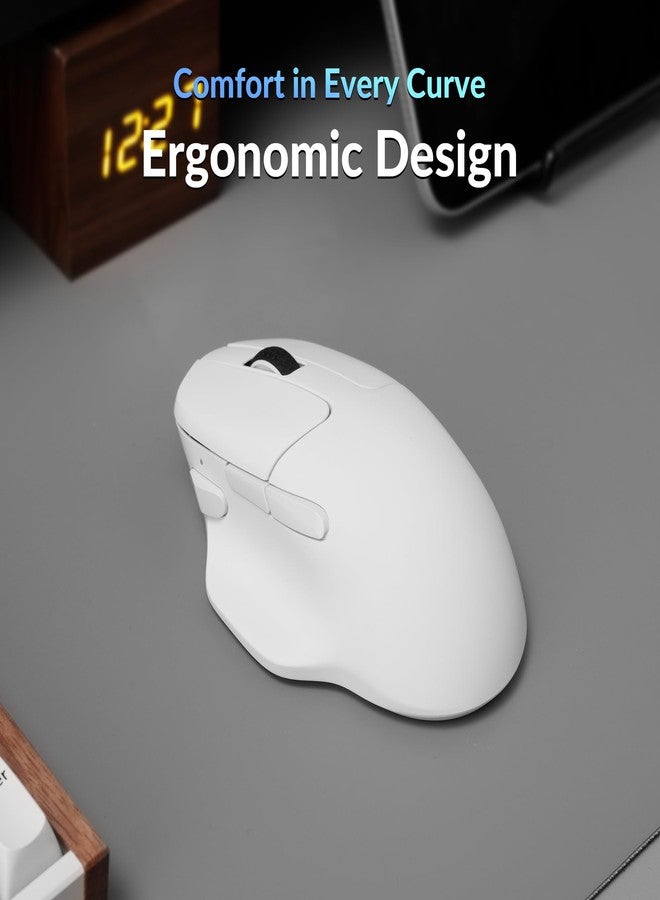 Keychron M7 8K Wireless Mouse - White - Image 5