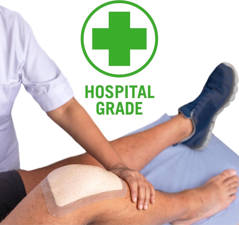 Mepilex ضمادات ميبليكس بورد فليكس لايت 2 × 5 بوصة 5 × 125 سم من الدرجة الطبية للجروح الجراحية الطفيفة والخدوش والبثور للاستخدام لعدة أيام - Image 3