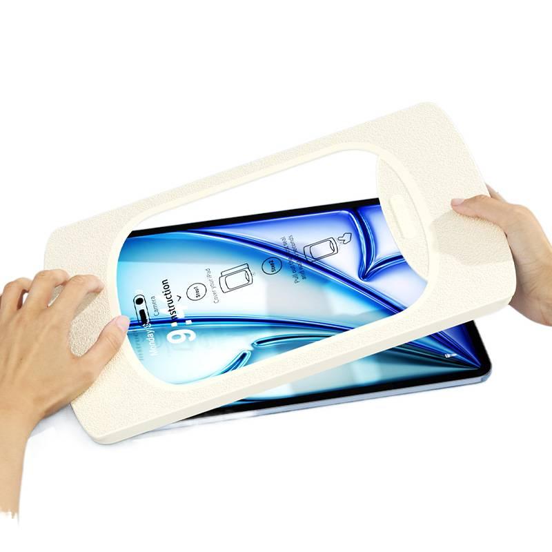 AD حافظة آيباد ذكية متوافقة مع iPad Air 13 باللون أسود باللون الأسود - Image 1