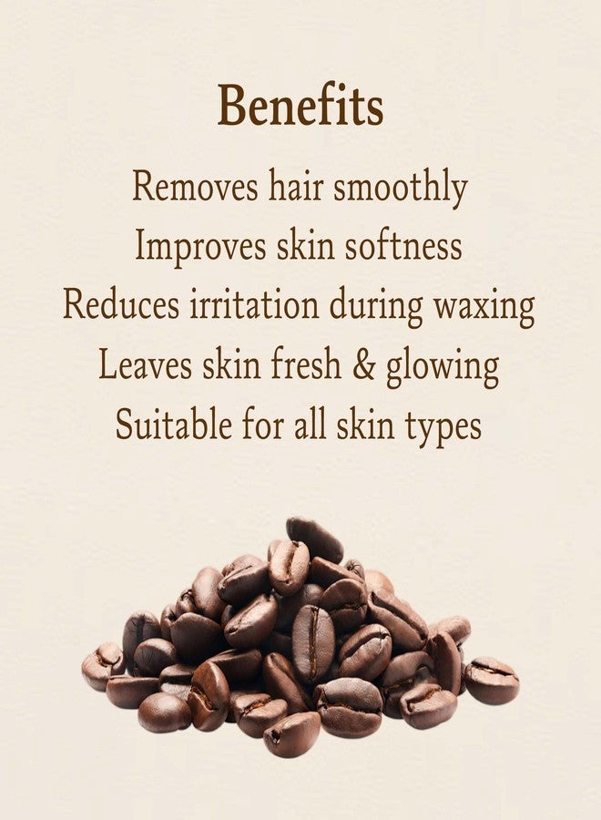 Clydora Coffee Body Wax - 10 Minutes Painless Herbal Wax for Smooth Skin | Natural Hair Removal Wax with Coffee Extracts | 100g - Image 4
