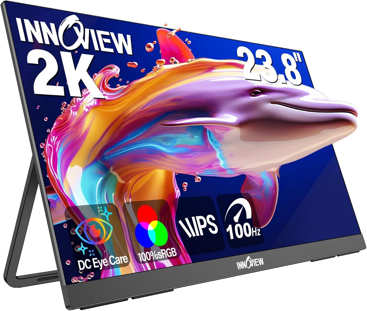 innoview Innoview 23 8 Qhd Portable Gaming Monitor 23.8 inch ZD5FEFBF4C40C4FA67472Z