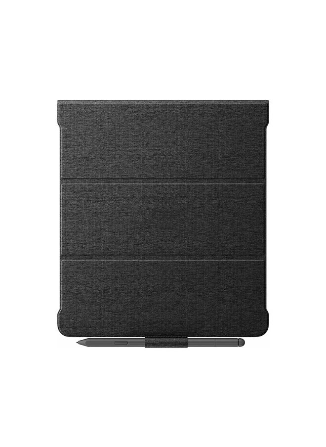 10.2-inch Kindle Scribe E-book Protective Case Leather Cover Reader Protective Shell-Color:Black-Applicable Model:Kindle Scribe 10.2 Inch