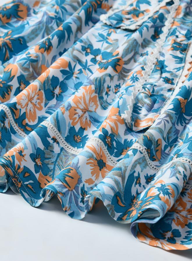 بيلا مودا فستان بطبعة زهور - Image 5