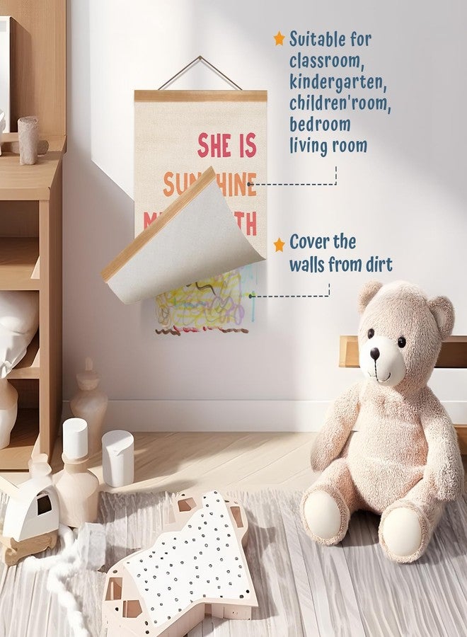 ZTGDA Pink Girls Room Decor Poster, She Is Sunshine Mixed with a Little Hurricane Wall Art Posters, Girls Room Decor, Inspirational Quote Hanging Banner for Girls Room Bedroom Home Nursery Playroom 12x16Inch - Image 3