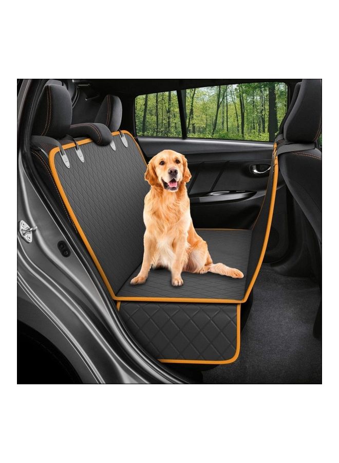 NIBEMINENT Car Back-Seat Protection Cover Black - Image 1
