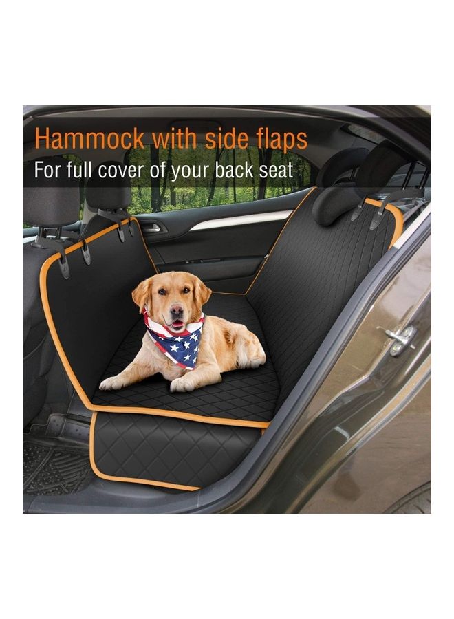 NIBEMINENT Car Back-Seat Protection Cover Black - Image 2